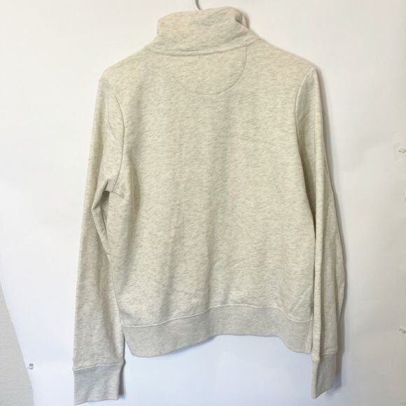 League Academy Oatmeal Quarter-Zip Pullover Clemson Logo 1889 Sweatshirt Small - Picture 3 of 8